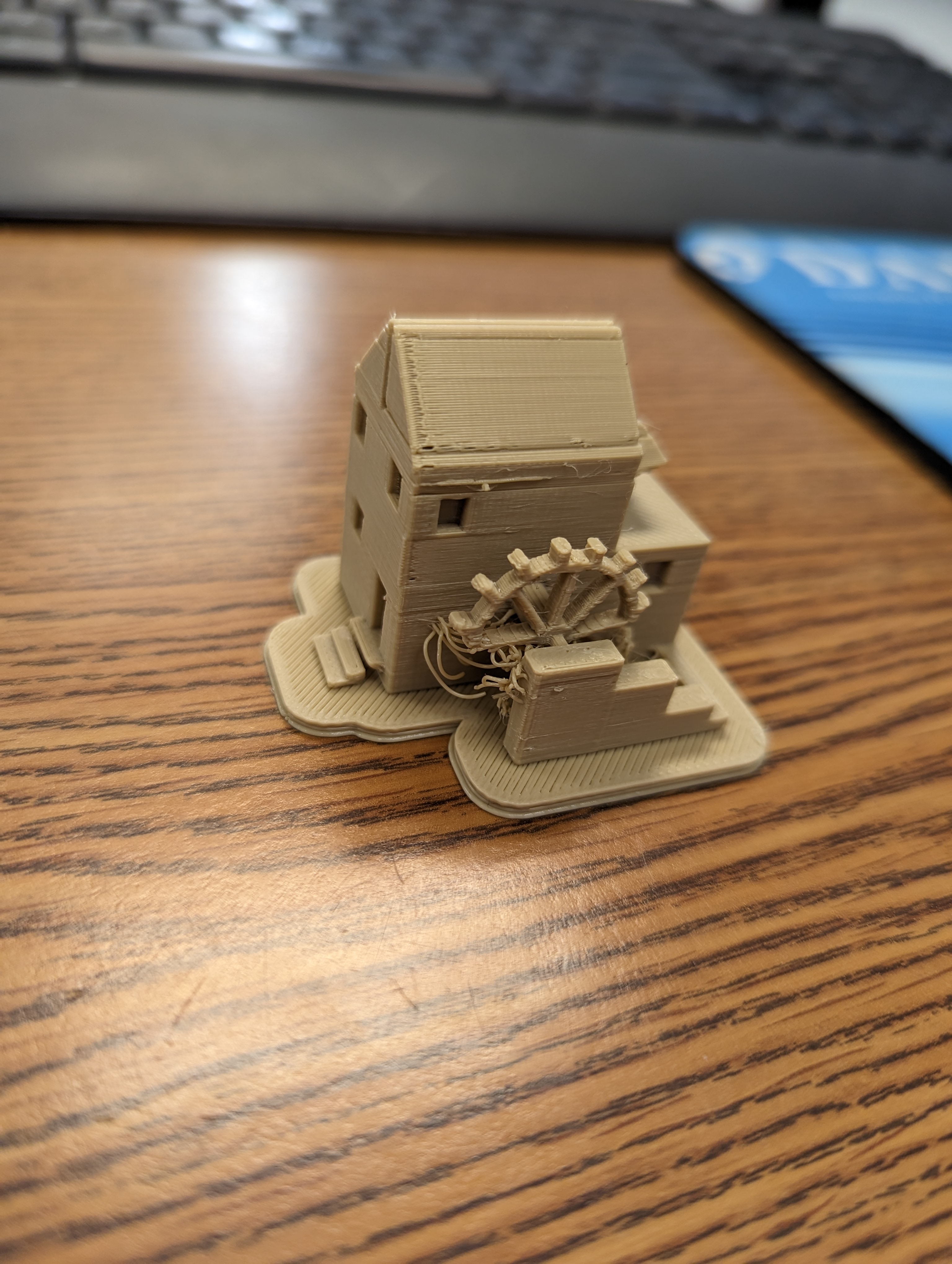 Car with small vertical fins for directional stability